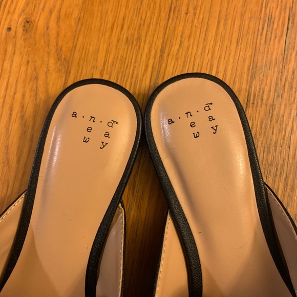 NWT Black Mules - Picture 3 of 3